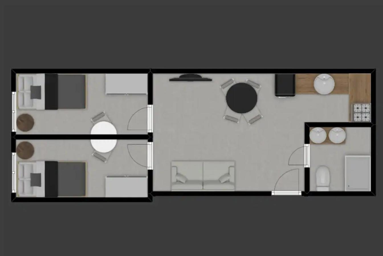 קרקוב Jozefa 20 Street 2 Bedroom Apartment מראה חיצוני תמונה